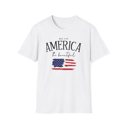 America The Beautiful Cotton Tee Shirt