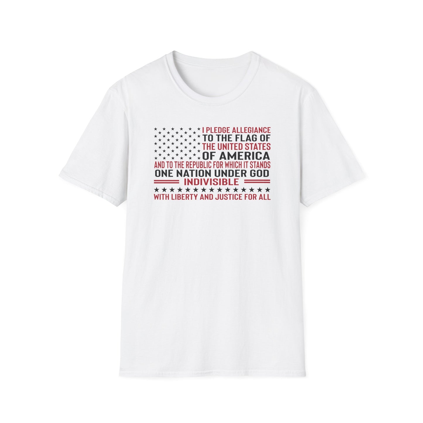 Pledge of Allegiance Cotton Tee Shirt