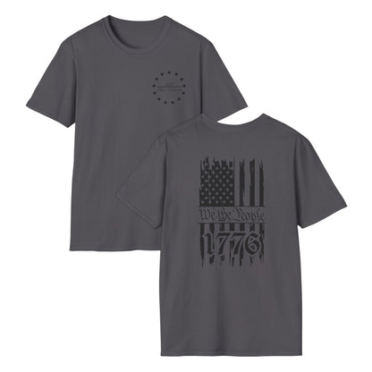 One Nation Under God - We the People Cotton Tee Shirt