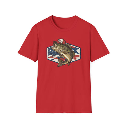 1776 Fish Cotton Tee Shirt