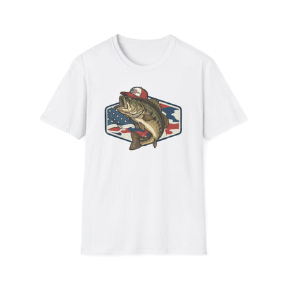 1776 Fish Cotton Tee Shirt