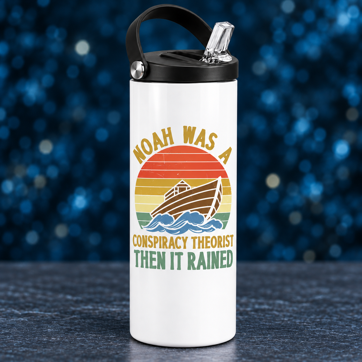 Noah Was a Conspiracy Theorist — Retro | noah-retro-drinkware-10.png