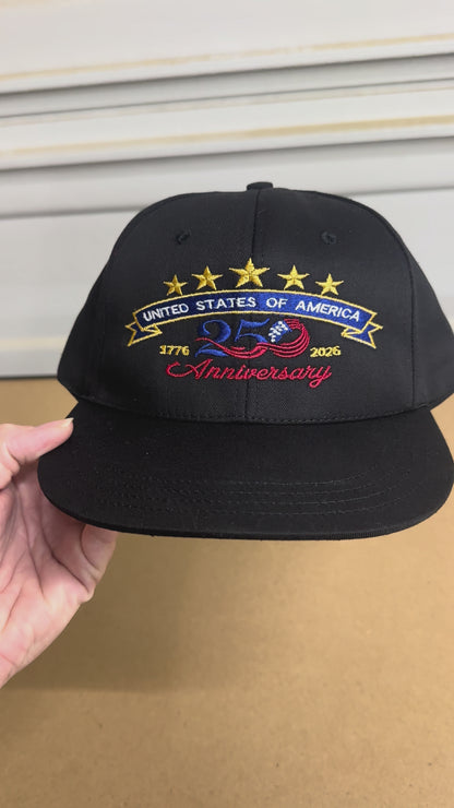 250th Anniversary Embroidered Hat