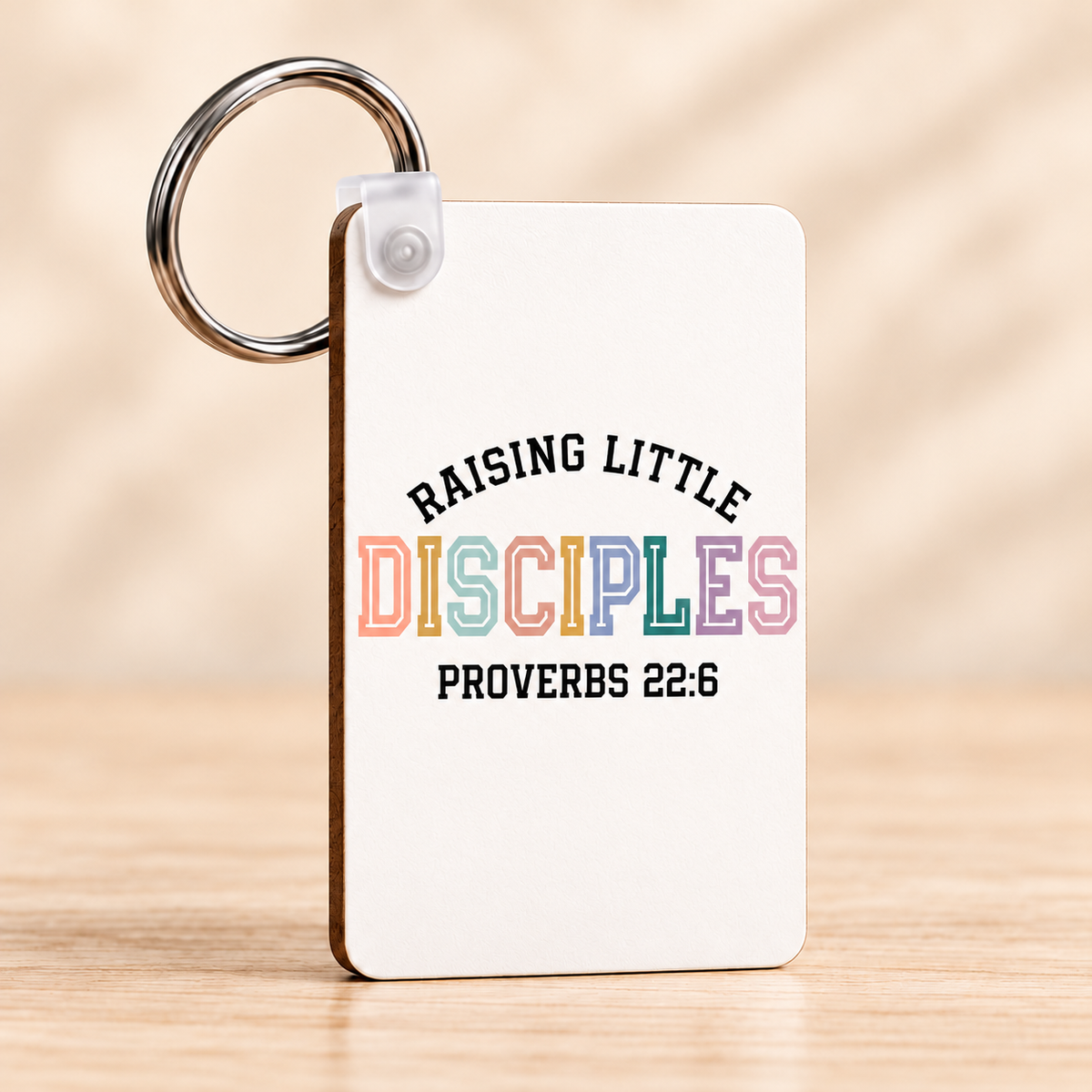 Raising Little Disciples — Rectangle Keychain