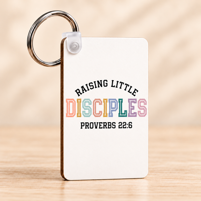 Raising Little Disciples — Rectangle Keychain