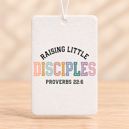 Raising Little Disciples — Rectangle Air Freshener — No Scent