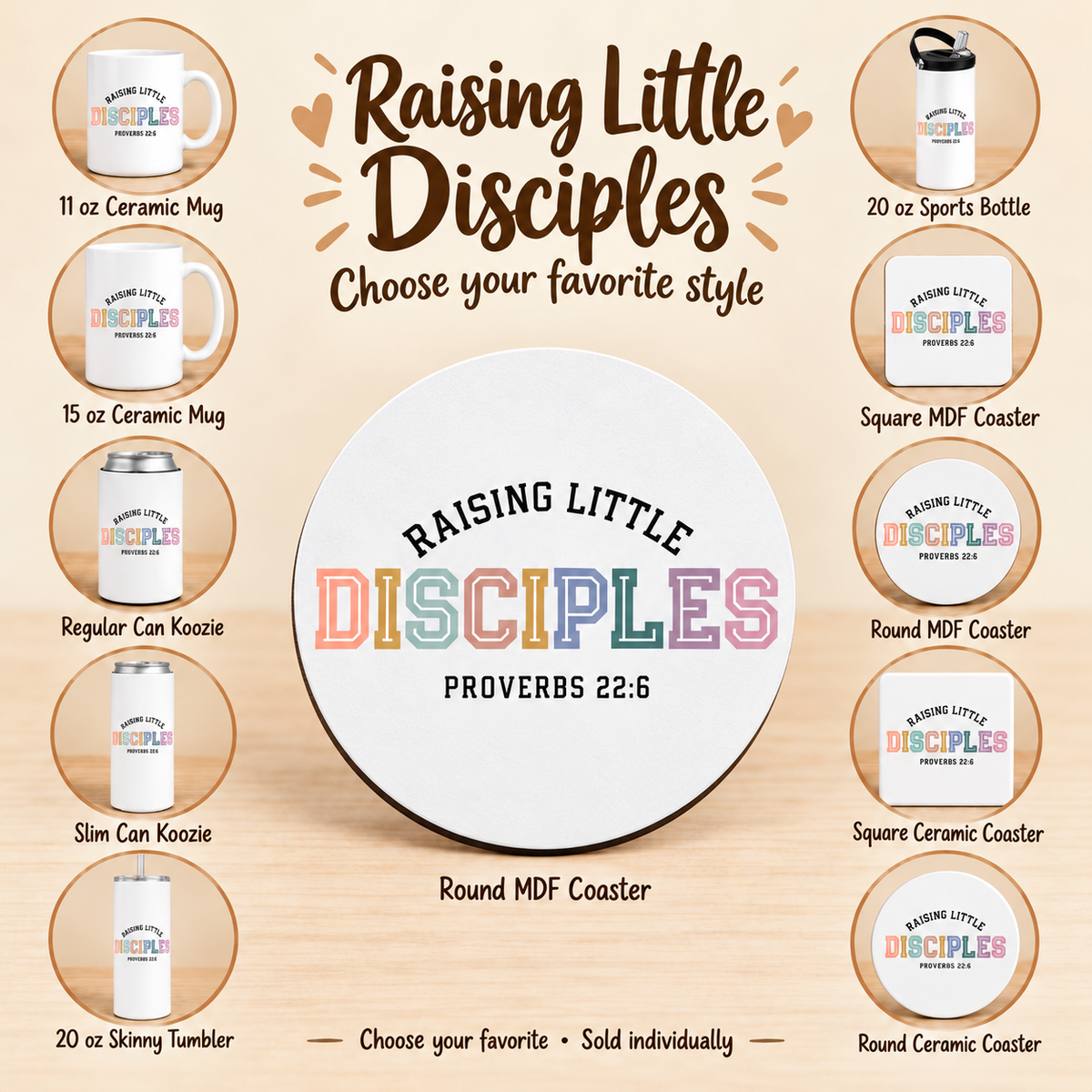 Raising Little Disciples — All available styles