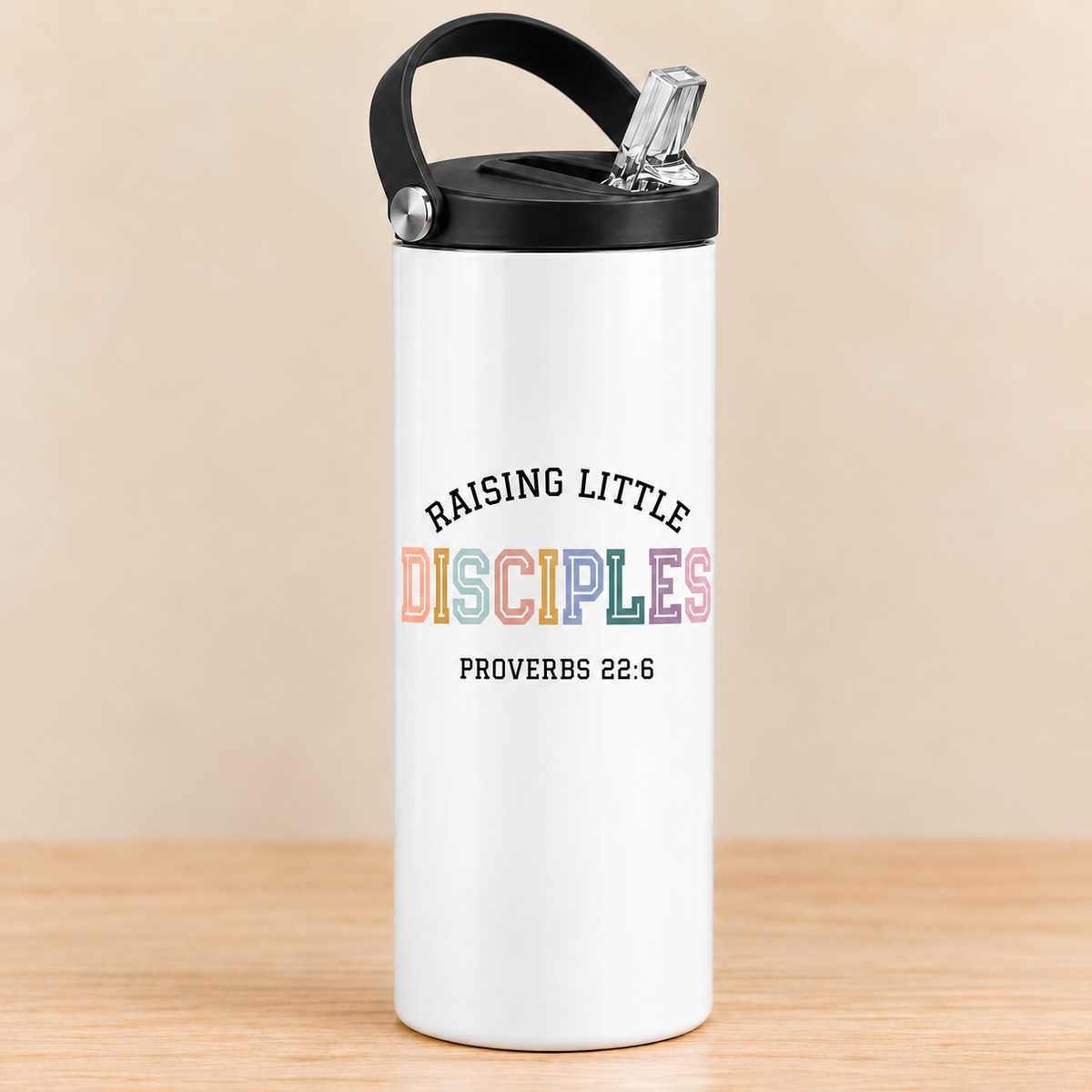 Raising Little Disciples — 20 oz Sports Bottle