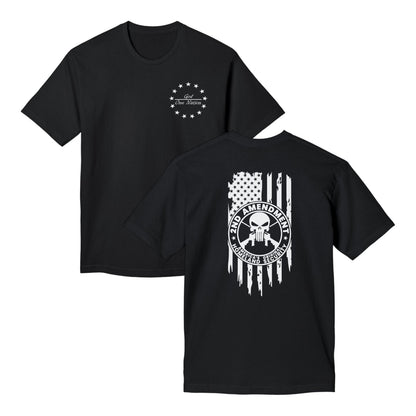 One Nation Under God - 2nd Amendment Cotton Tee Shirt