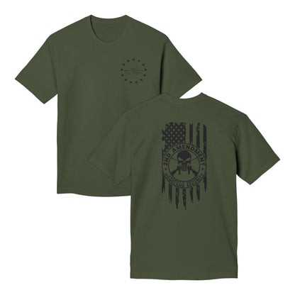 One Nation Under God - 2nd Amendment Cotton Tee Shirt