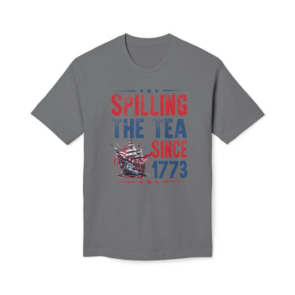 Spilling The Tea Since 1773 Cotton Tee Shirt