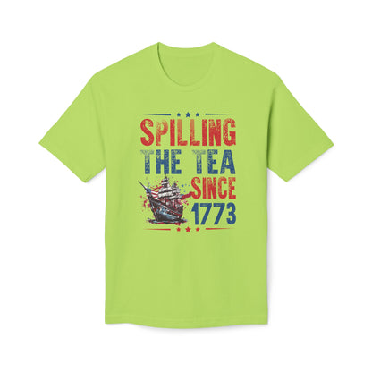 Spilling The Tea Since 1773 Cotton Tee Shirt