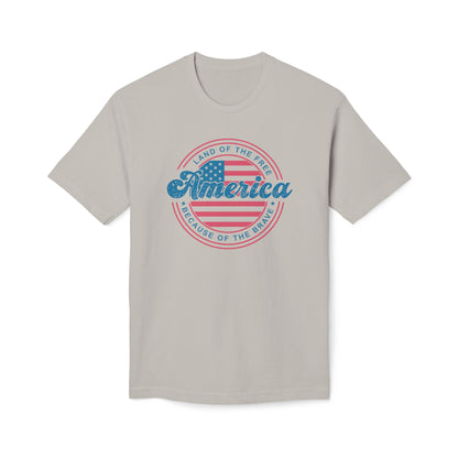 Land of The Free America Cotton Tee Shirt
