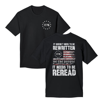 It Doesn't Need To Be Rewritten Cotton Tee Shirt