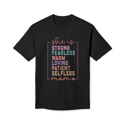 She is Mom Cotton Tee Shirt