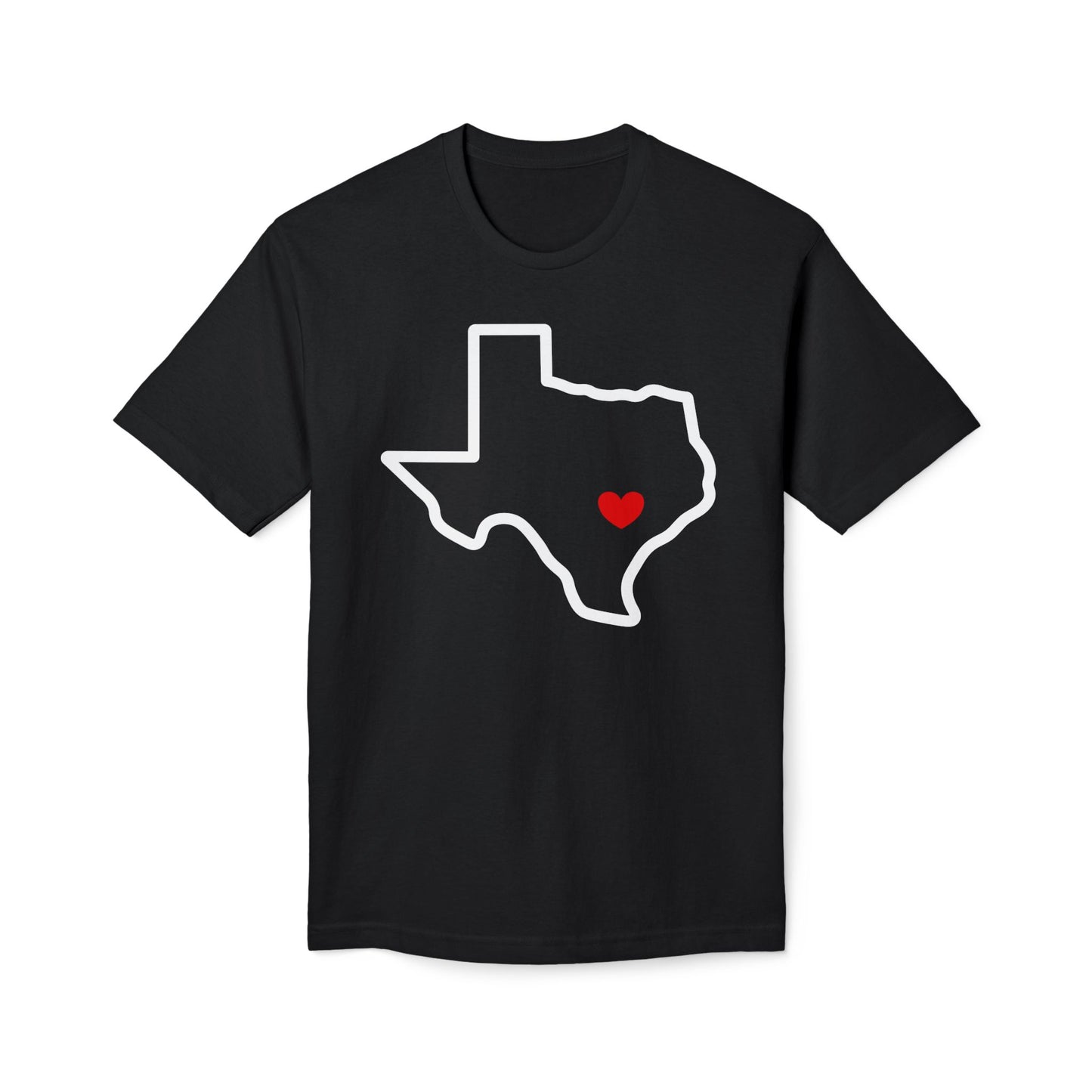 Austin Heart Cotton Tee Shirt