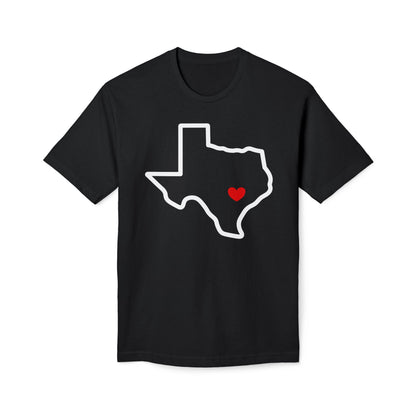Austin Heart Cotton Tee Shirt