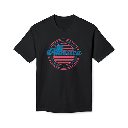 Land of The Free America Cotton Tee Shirt