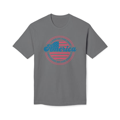 Land of The Free America Cotton Tee Shirt