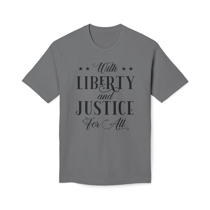 Liberty And Justice For All Cotton Tee Shirt