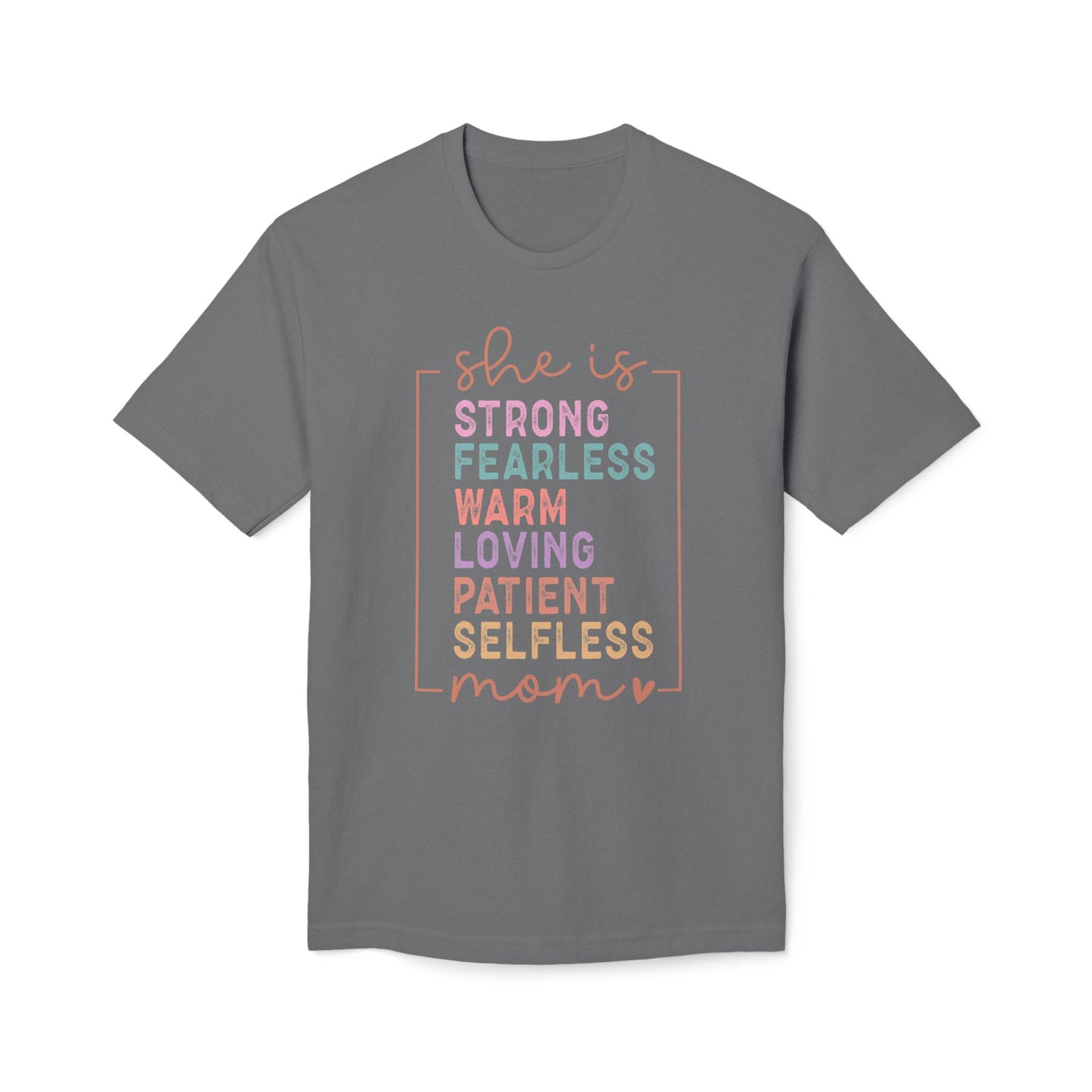She is Mom Cotton Tee Shirt