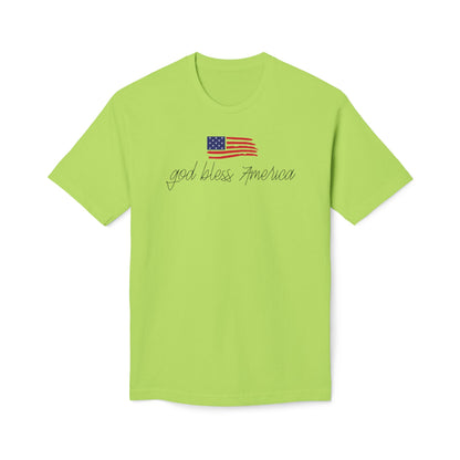 God Bless America Cotton Tee Shirt