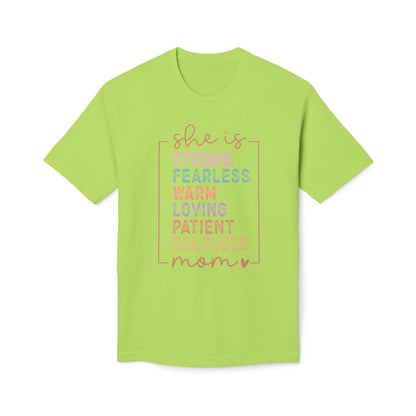 She is Mom Cotton Tee Shirt