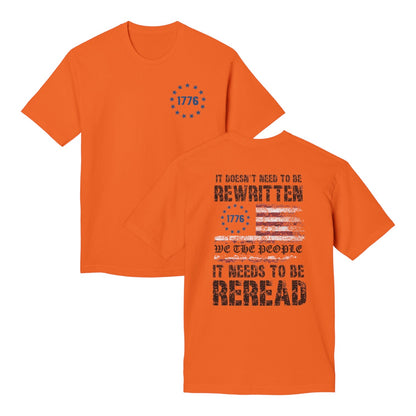 It Doesn't Need To Be Rewritten Cotton Tee Shirt