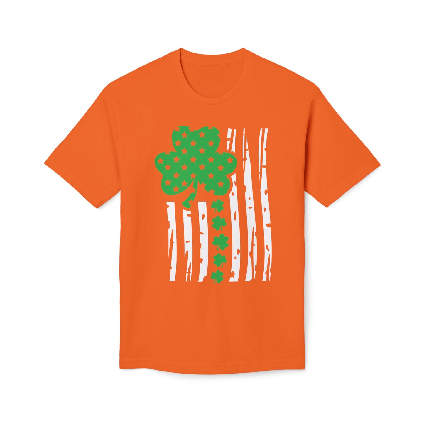 St. Patrick's Day Flag Cotton Tee Shirt