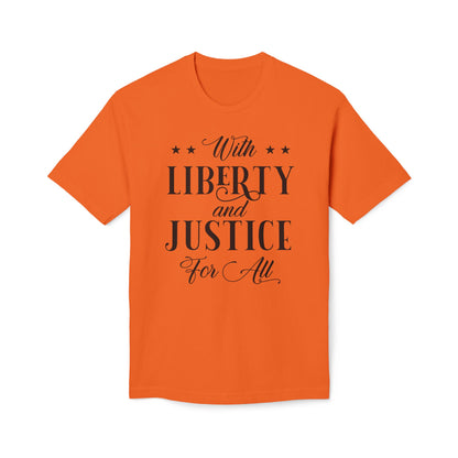 Liberty And Justice For All Cotton Tee Shirt