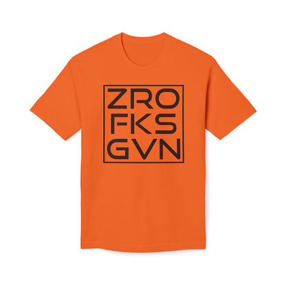 Zero Fucks Given Cotton Tee Shirt