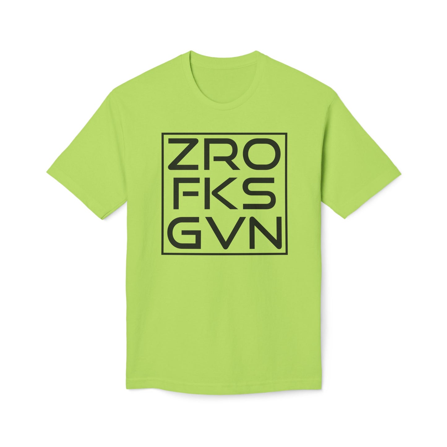 Zero Fucks Given Cotton Tee Shirt