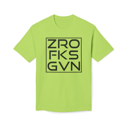 Zero Fucks Given Cotton Tee Shirt