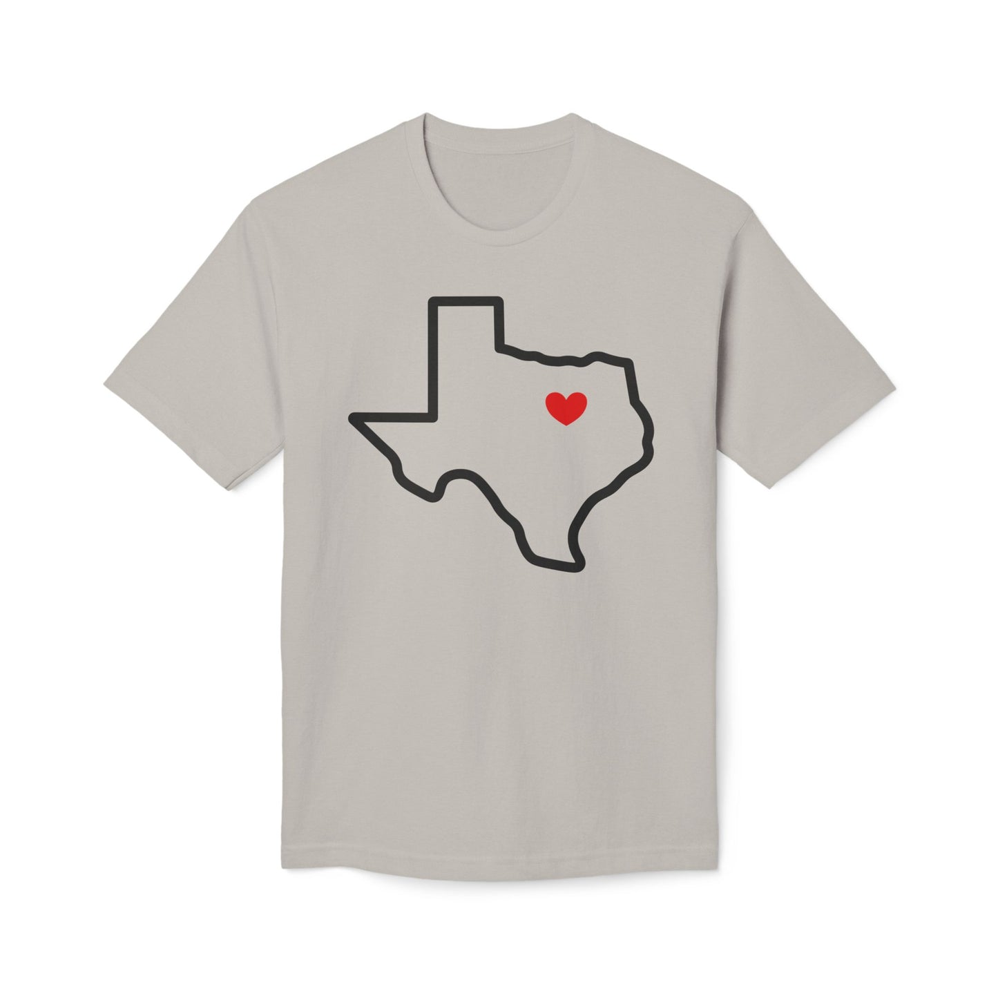 Dallas Heart Cotton Tee Shirt