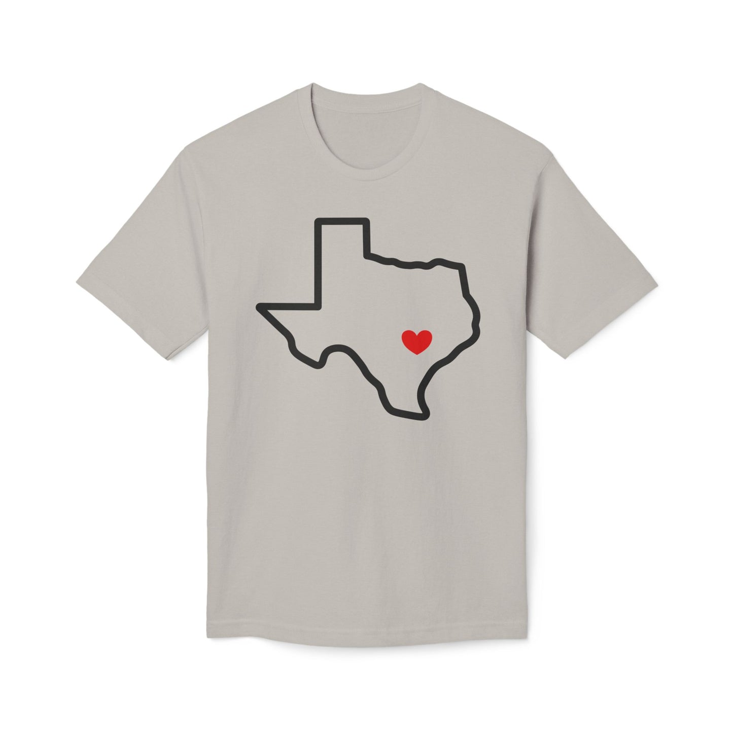 Austin Heart Cotton Tee Shirt