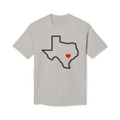 Austin Heart Cotton Tee Shirt
