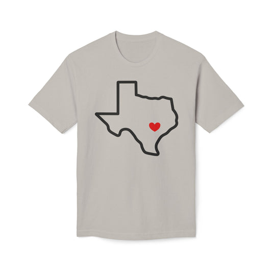 Austin Heart Cotton Tee Shirt