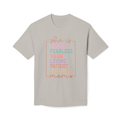 She is Mom Cotton Tee Shirt