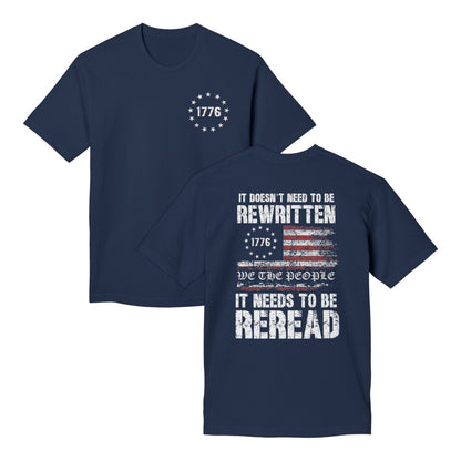 It Doesn't Need To Be Rewritten Cotton Tee Shirt