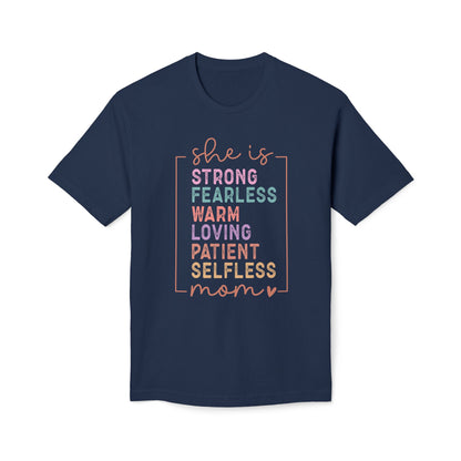 She is Mom Cotton Tee Shirt