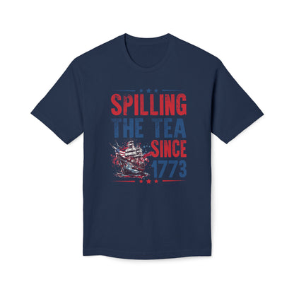 Spilling The Tea Since 1773 Cotton Tee Shirt