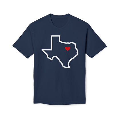 Dallas Heart Cotton Tee Shirt