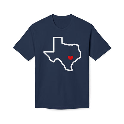Austin Heart Cotton Tee Shirt