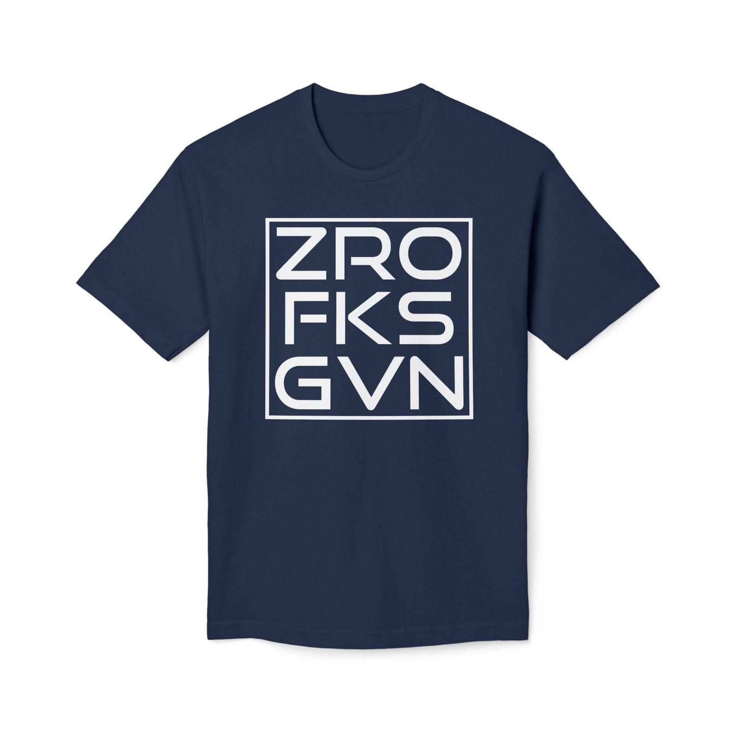Zero Fucks Given Cotton Tee Shirt