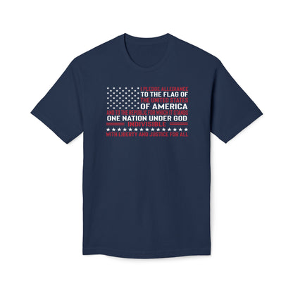 Pledge of Allegiance Cotton Tee Shirt