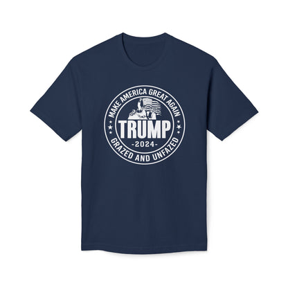 Trump - Grazed and Unfazed Cotton Tee Shirt