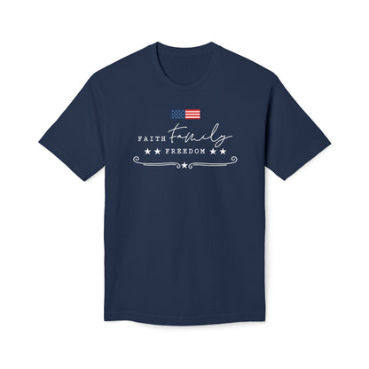 Faith Family Freedom Cotton Tee Shirt