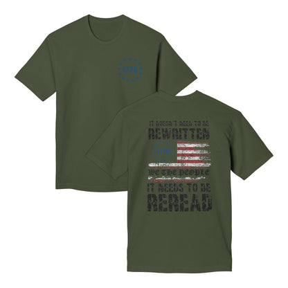 It Doesn't Need To Be Rewritten Cotton Tee Shirt