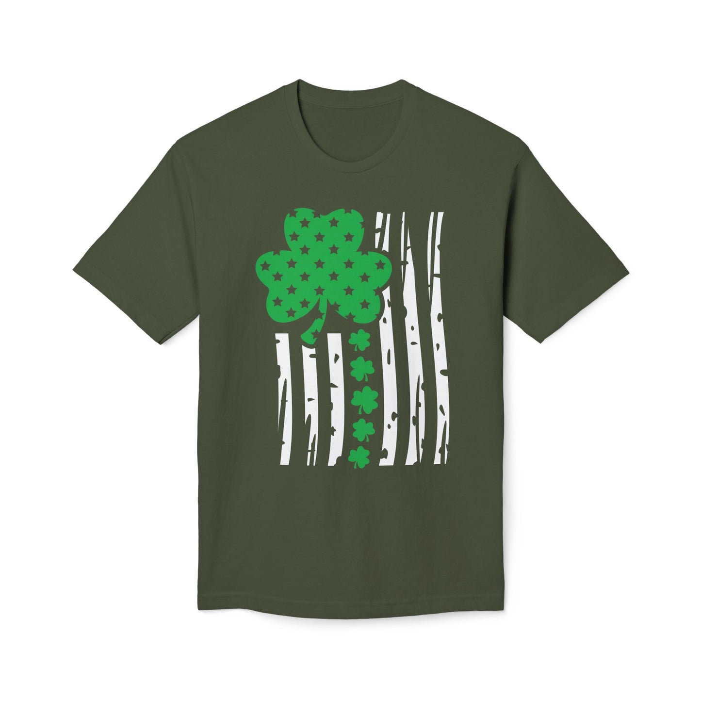 St. Patrick's Day Flag Cotton Tee Shirt