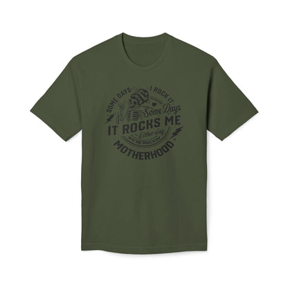 Motherhood Somedays It Rocks Me Cotton Tee Shirt